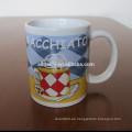 taza blanca barata de la taza reutilizable